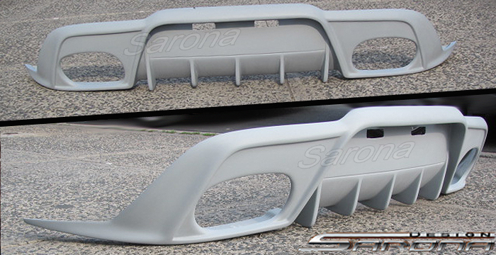 Custom Hyundai Genesis Coupe  Rear Lip/Diffuser (2010 - 2016) - $390.00 (Part #HY-008-RA)